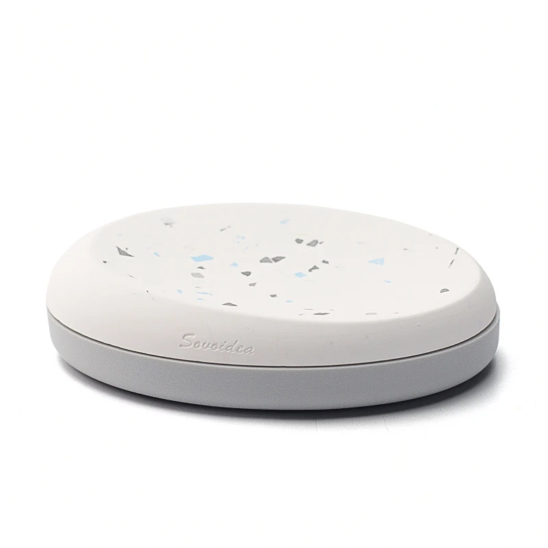 Terrazzo Soap Dish - Star on Grey Base