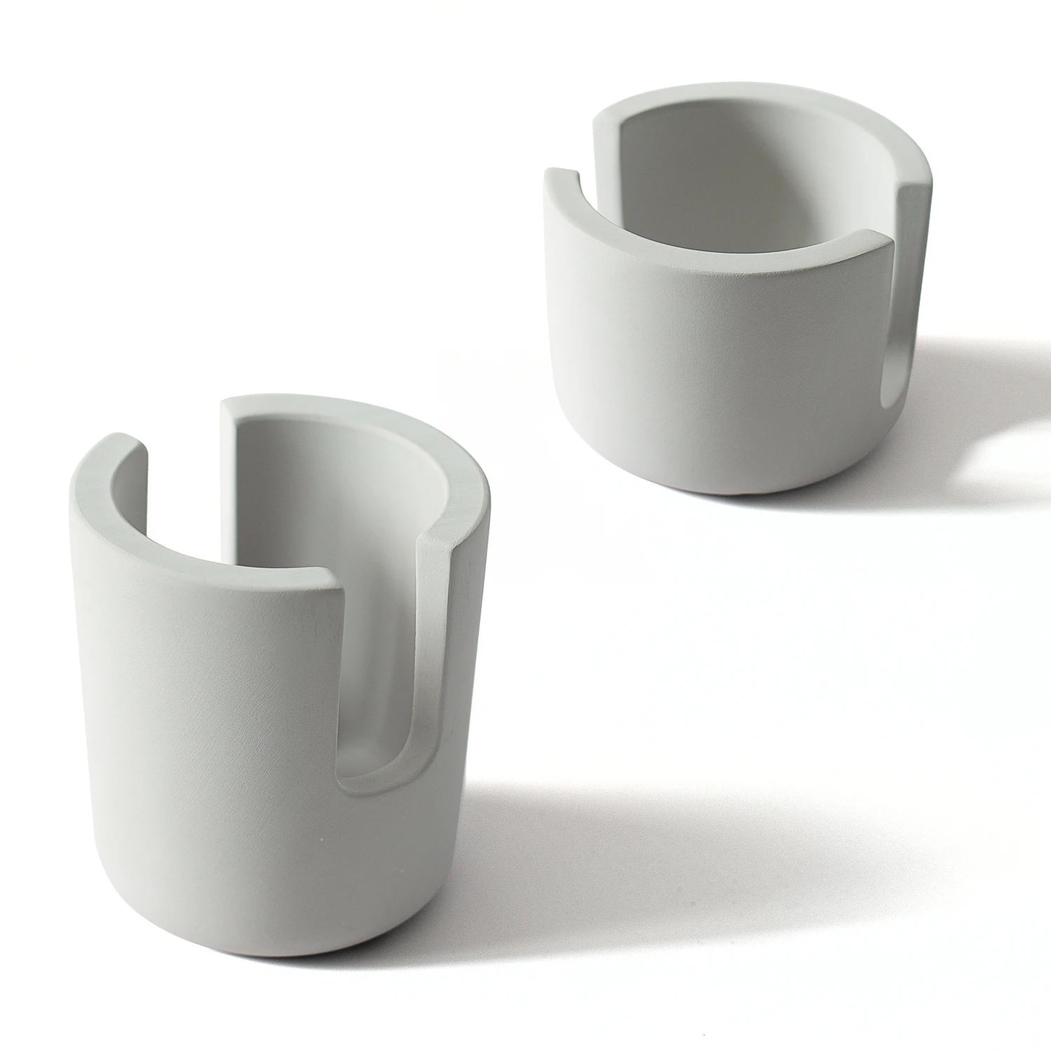Ceramic Sponge Holder - Light Grey
